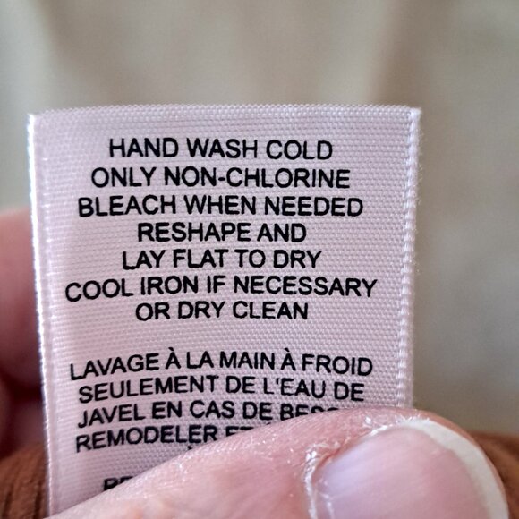 LARGE Burnt-orange batwing sweater popover - Picture 3 of 8